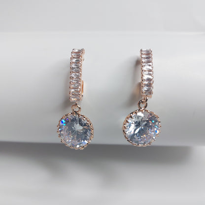 Ad Diamond Drop Earrings