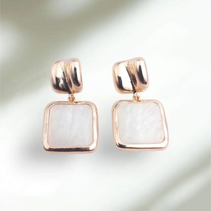 Marble Earrings
