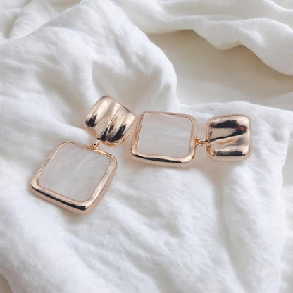 Marble Earrings