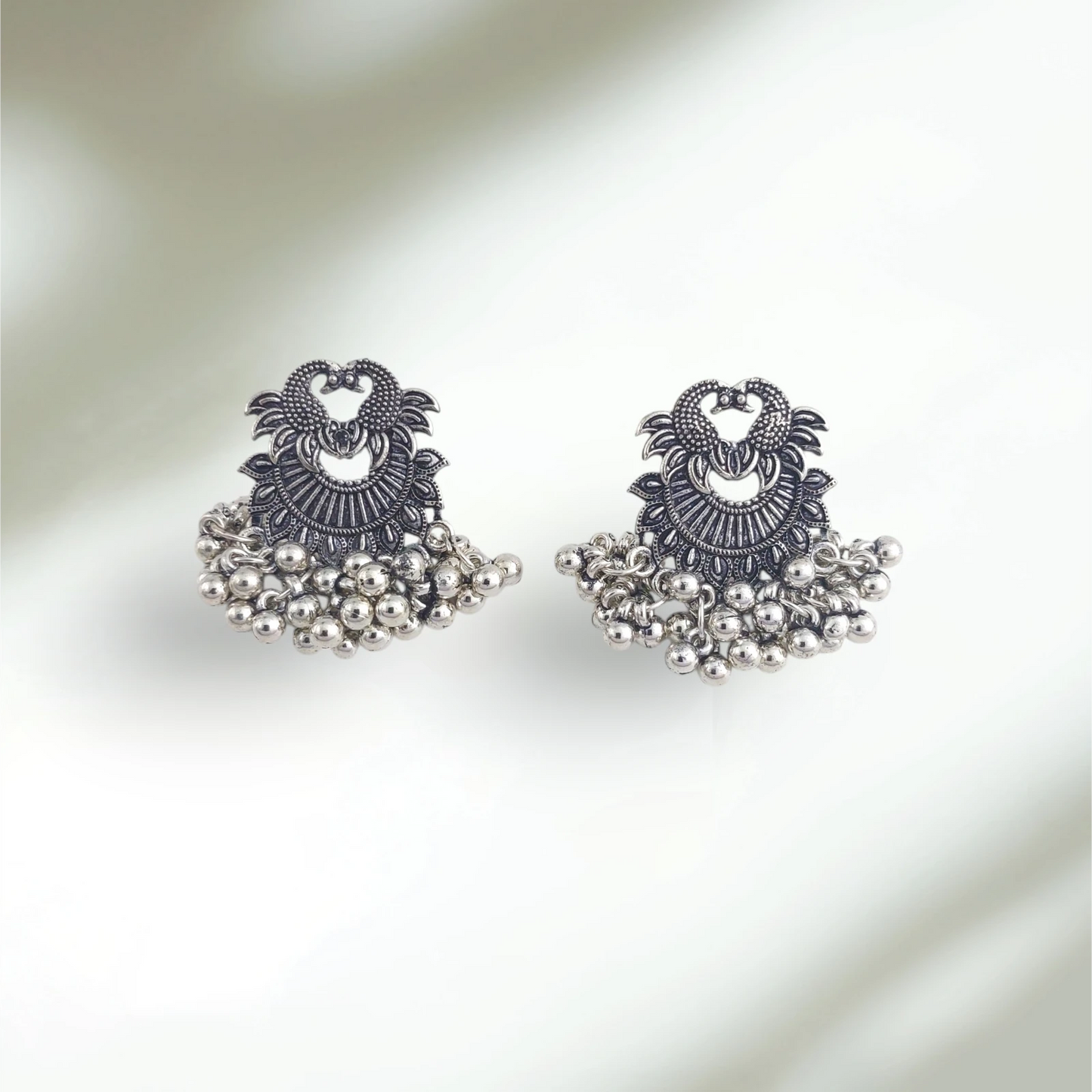 Peacock Earrings