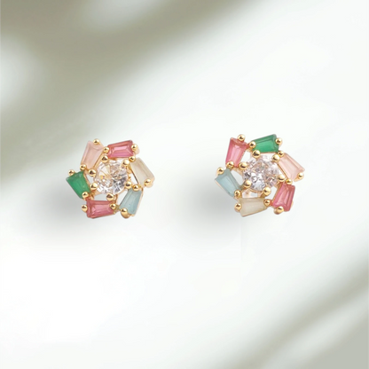Routy Multi Color Earrings