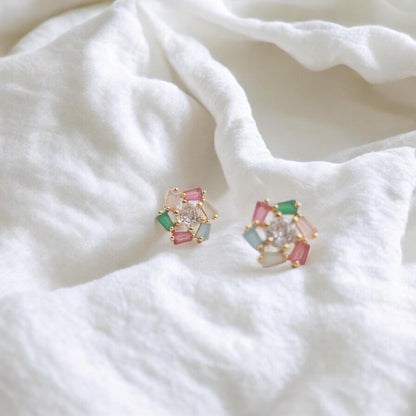 Routy Multi Color Earrings