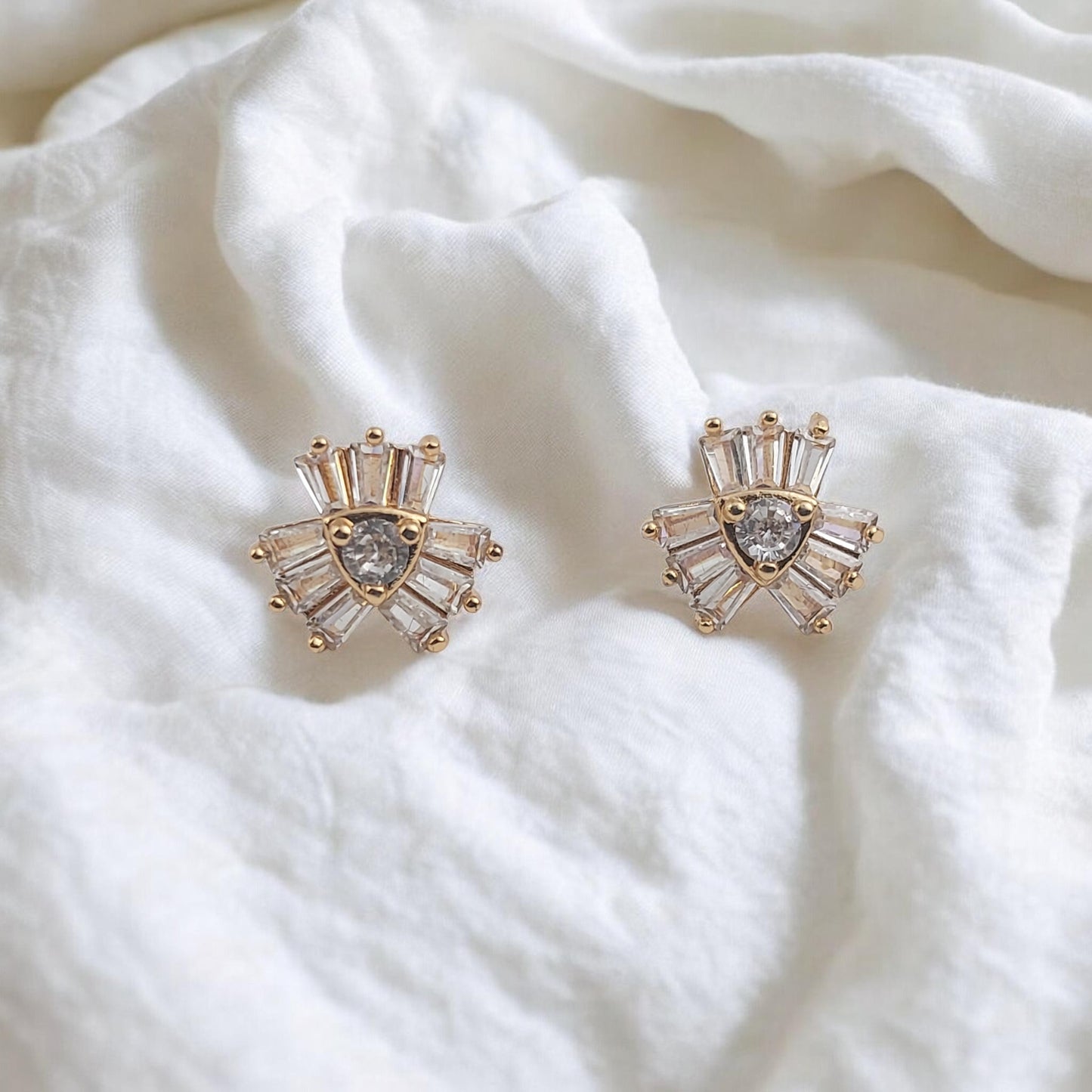 Ten Ad Diamond Earrings