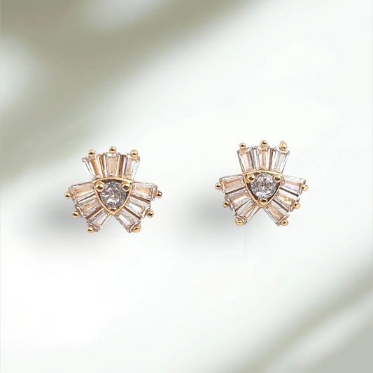 Ten Ad Diamond Earrings