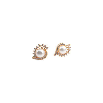 Pearl Eye Earrings