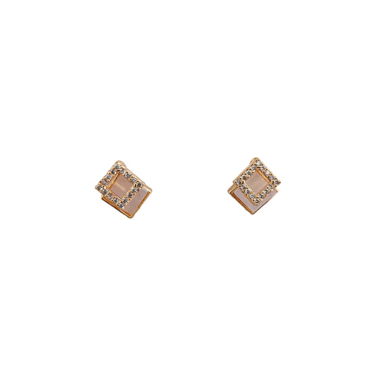 Double Square Earrings