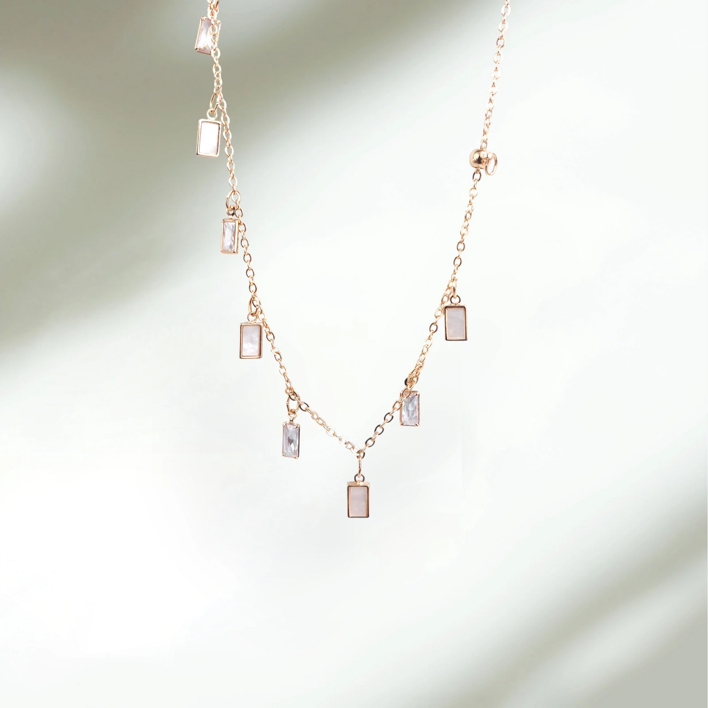 Rect Tassel Neckchain
