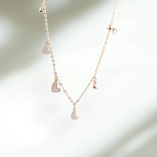 Heart Tassel Neckchain