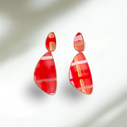 Resin Drop Earrings