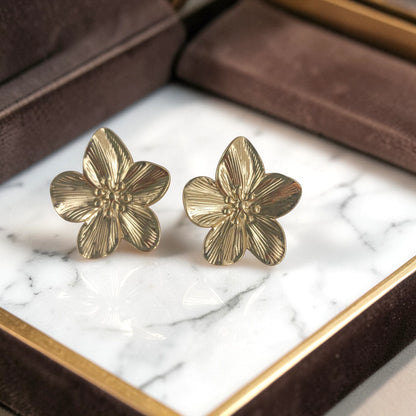 Star flower Bloom Earrings