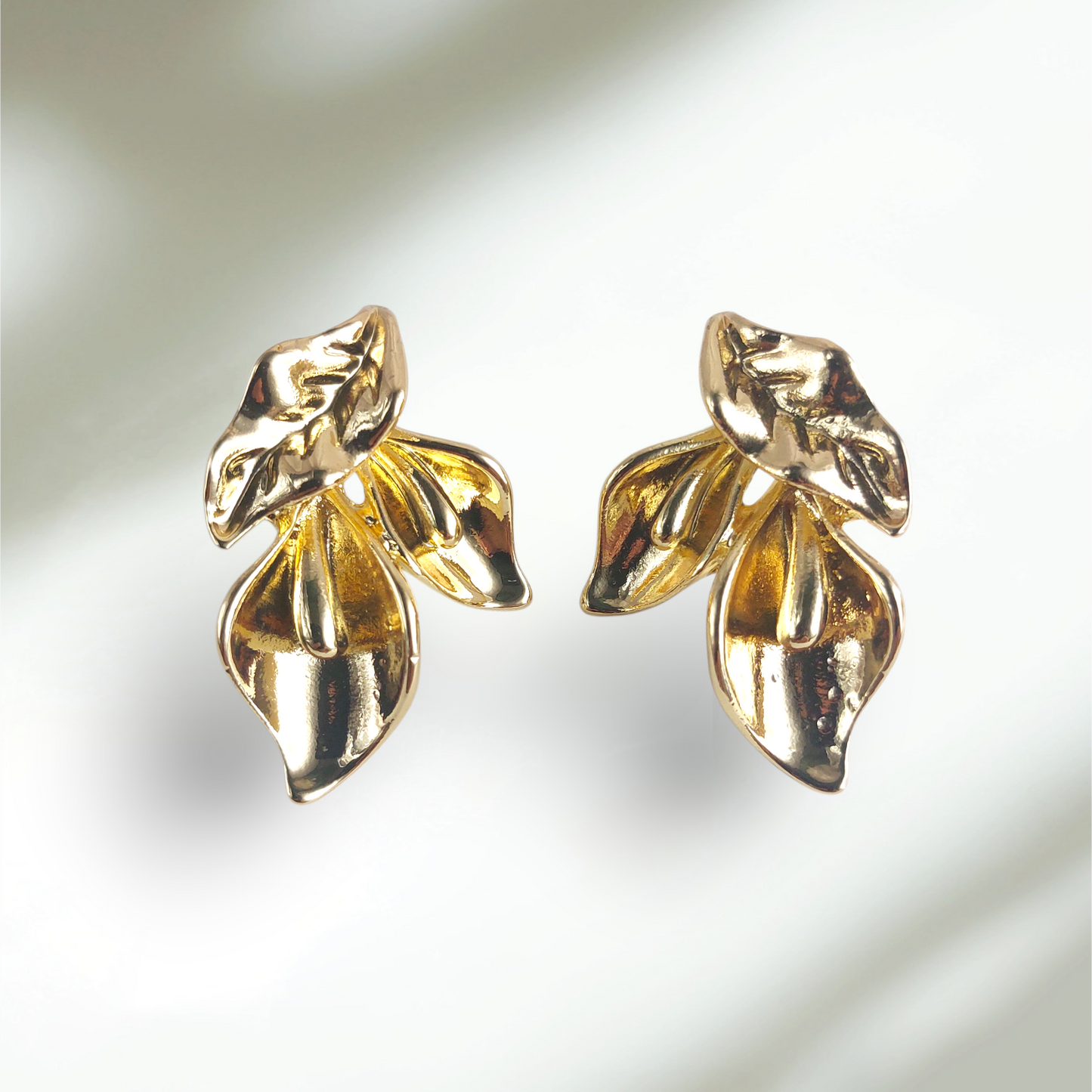Gold Leaf Earrings