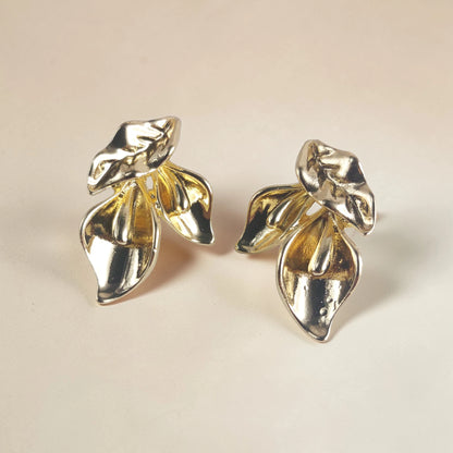 Gold Leaf Earrings