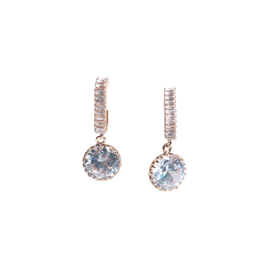 Ad Diamond Drop Earrings