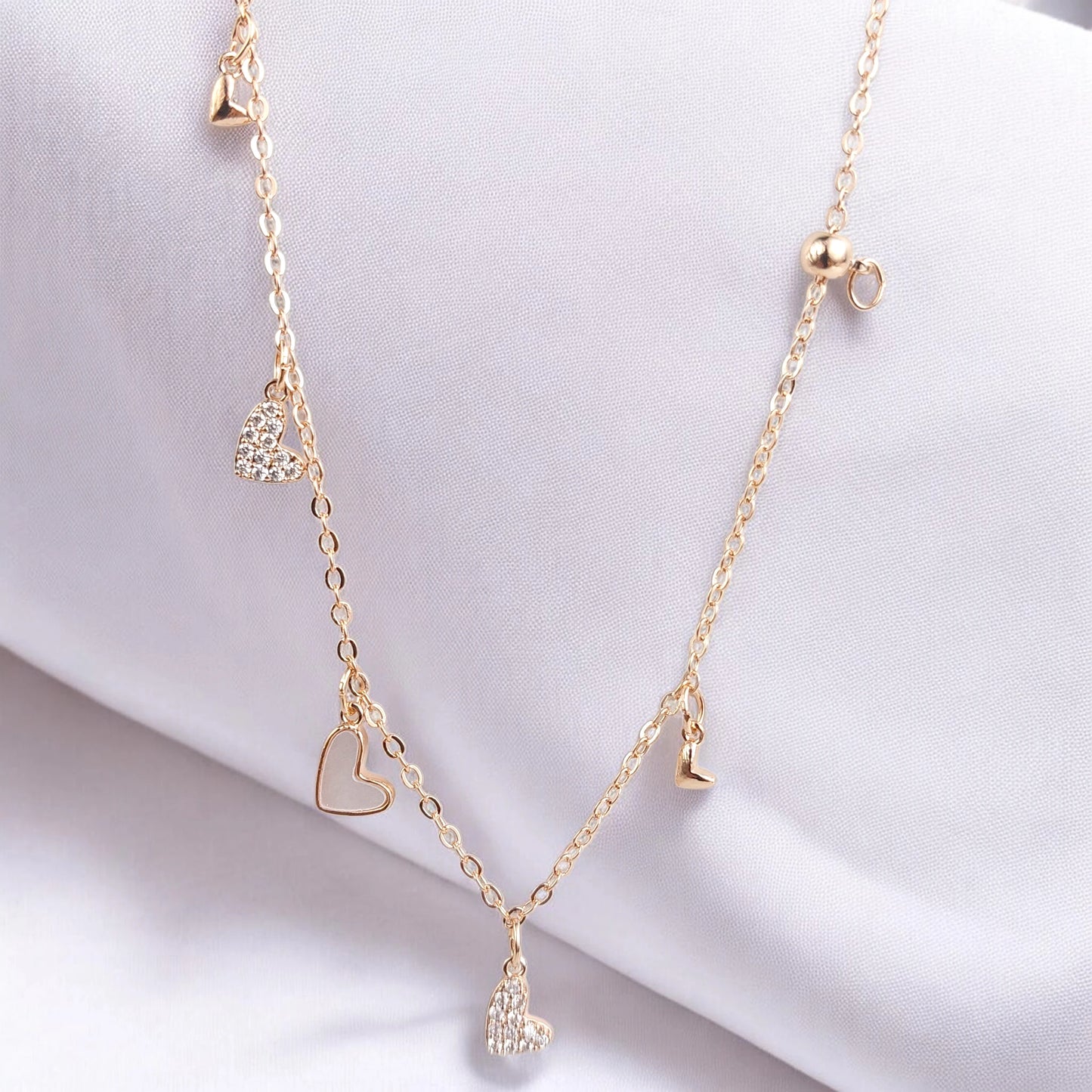 Heart Tassel Neckchain
