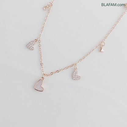 Heart Tassel Neckchain