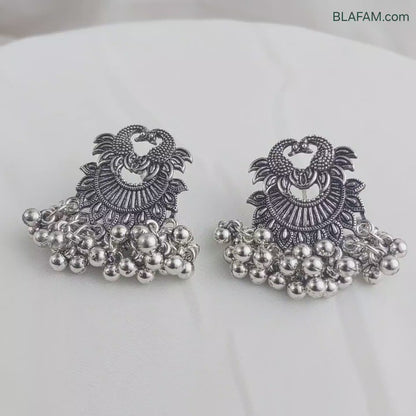 Peacock Earrings