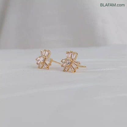 Ten Ad Diamond Earrings